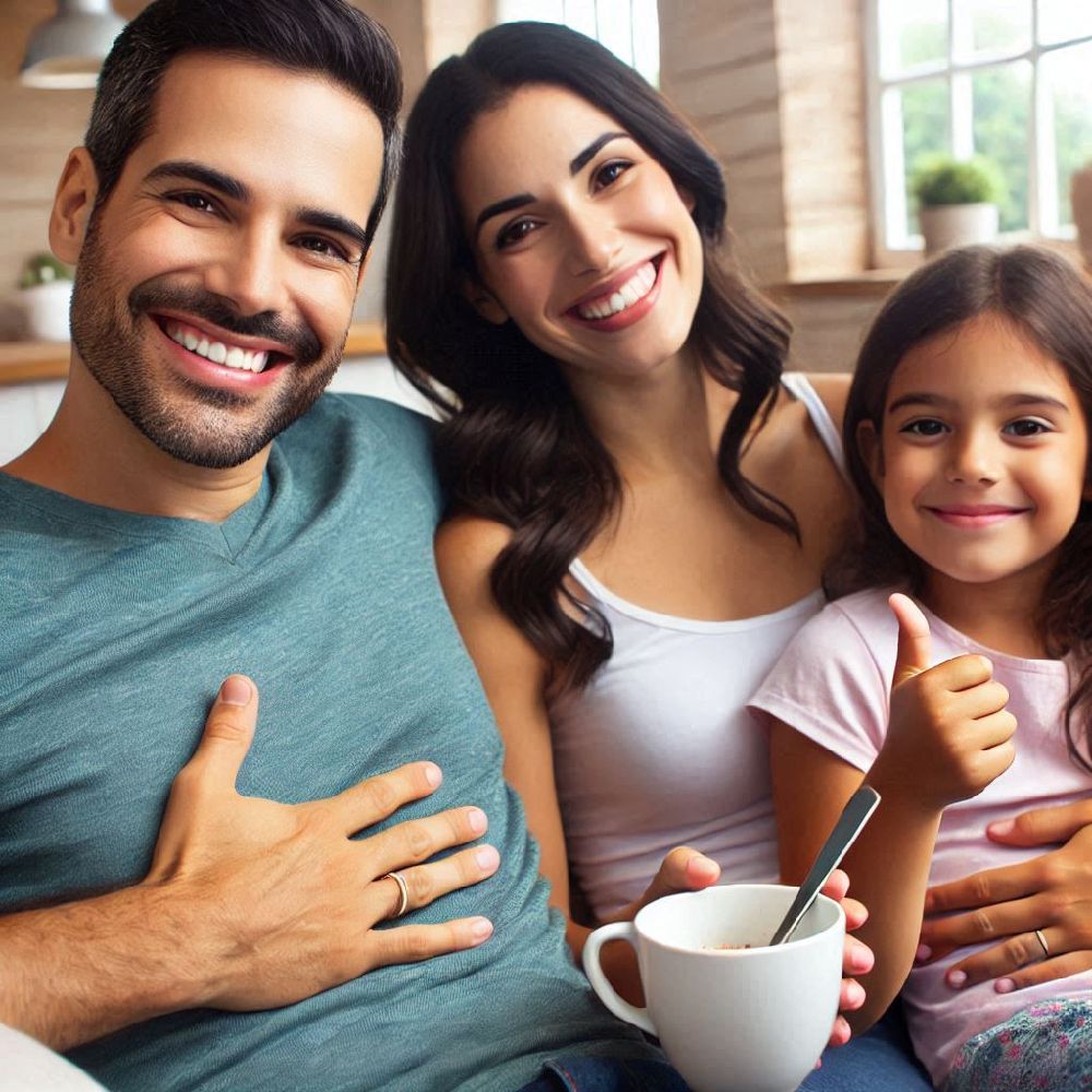 A confident smile fueled by natural digestive care.